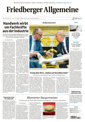 Cover of Friedberger Allgemeine