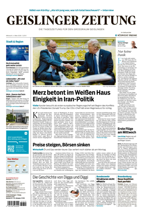 Cover of Geislinger Zeitung