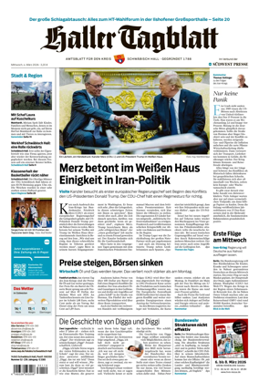 Cover of Haller Tagblatt