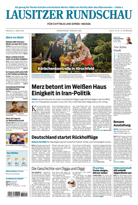 Cover of Lausitzer Rundschau