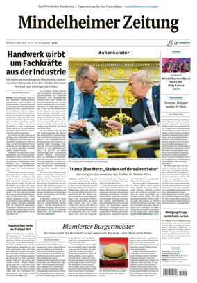 Cover of Mindelheimer Zeitung
