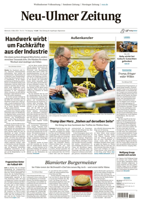Cover of Neu-Ulmer Zeitung