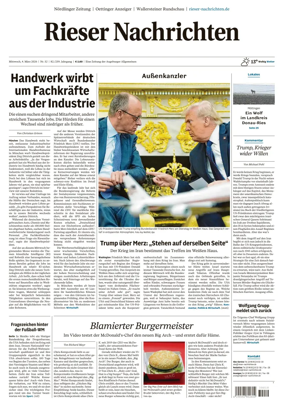Cover of Rieser Nachrichten