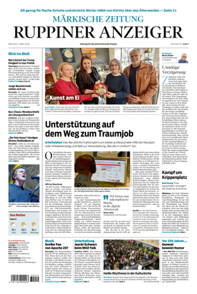 Cover of Ruppiner Anzeiger
