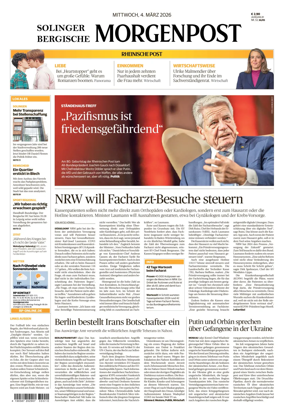 Cover of Solinger Bergische Morgenpost/Remscheid