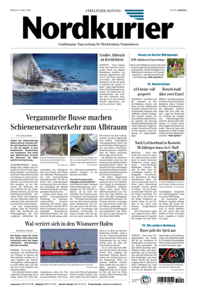Cover of Strelitzer Zeitung