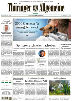 Cover of Thuringer Allgemeine (Sommerda)