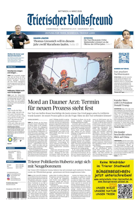 Cover of Trierischer Volksfreund