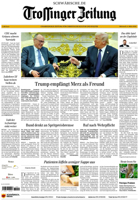Cover of Trossinger Zeitung