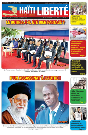 Cover of Haiti Liberte