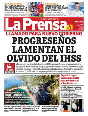 Cover of Diario La Prensa