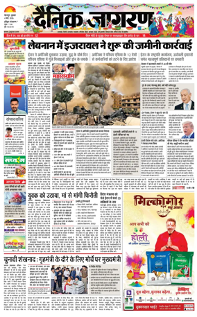 Cover of Dainik Jagran - Haridwar