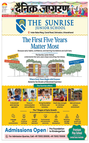 Cover of Dainik Jagran - Rishikesh