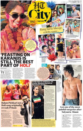 Cover of Hindustan Times (Gurgaon) - City