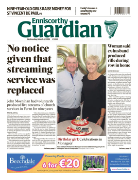 Cover of Enniscorthy Guardian
