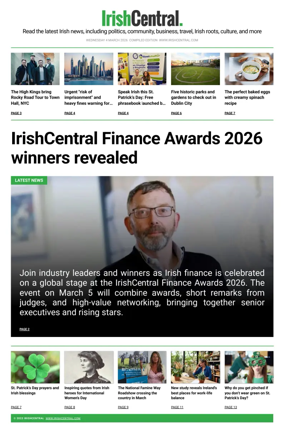 Cover of Irish Central