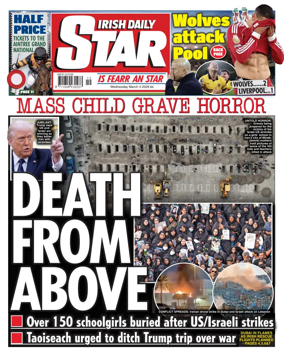 Cover of Irish Daily Star