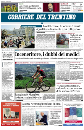 Cover of Corriere del Trentino