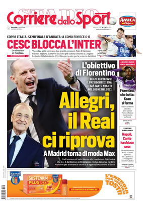 Cover of Corriere dello Sport (Nazionale)