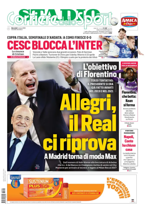 Cover of Corriere dello Sport Stadio (Nazionale)