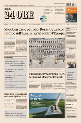 Cover of Il Sole 24 Ore