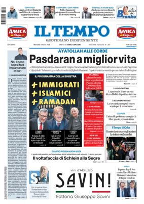 Cover of Il Tempo (Nazionale)