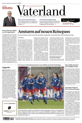 Cover of Liechtensteiner Vaterland