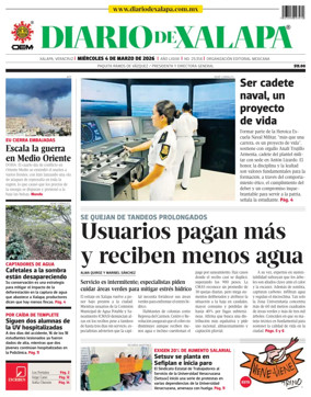 Cover of Diario de Xalapa