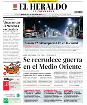 Cover of El Heraldo de Chihuahua