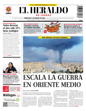 Cover of El Heraldo de Juarez