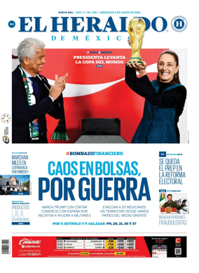 Cover of El Heraldo de Mexico