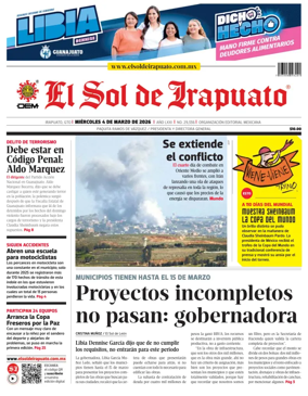 Cover of El Sol de Irapuato