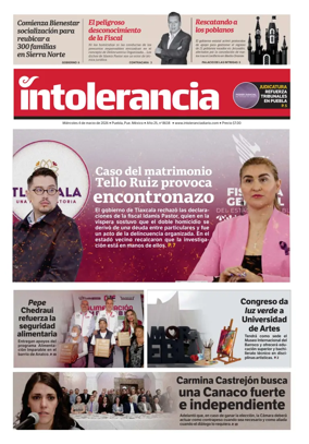 Cover of Intolerancia Diario