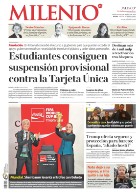 Cover of Milenio Jalisco