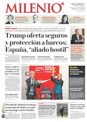 Cover of Milenio Monterrey