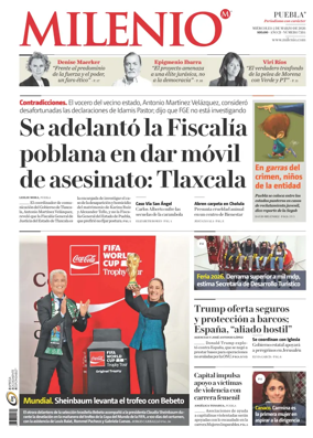 Cover of Milenio Puebla