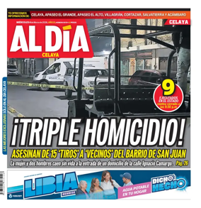 Cover of Periodico Al Dia (Celaya)