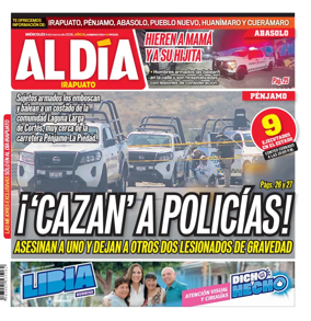 Cover of Periodico Al Dia (Irapuato)
