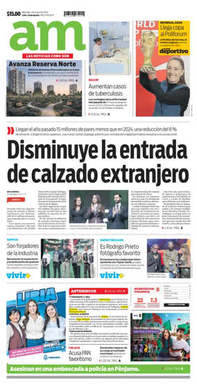 Cover of Periodico AM (Leon)