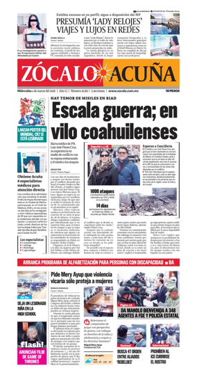 Cover of Zocalo Acuna