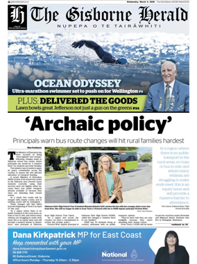 Cover of The Gisborne Herald