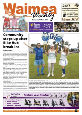 Cover of Waimea Weekly