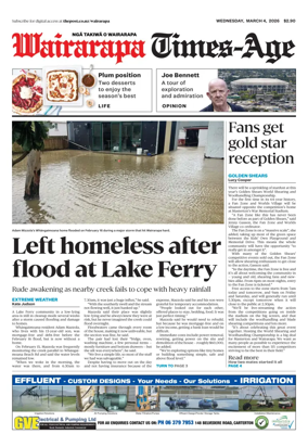 Cover of Wairarapa Times-Age (NZ)