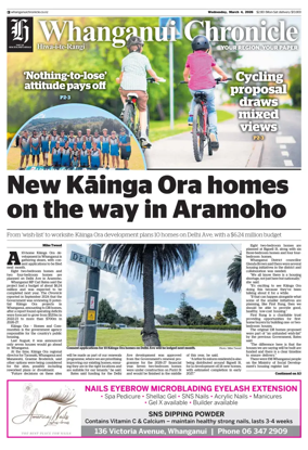 Cover of Whanganui Chronicle