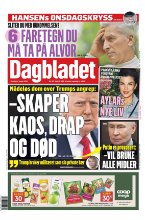 Cover of Dagbladet