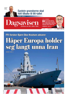 Cover of Dagsavisen