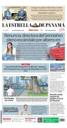 Cover of La Estrella de Panama