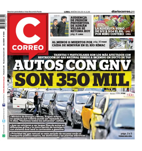 Cover of Diario Correo