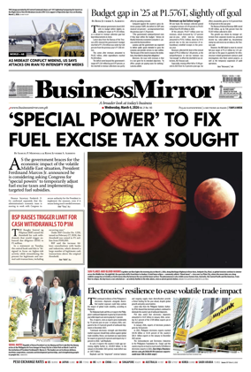 Cover of BusinessMirror