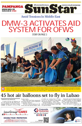 Cover of Sun.Star Pampanga